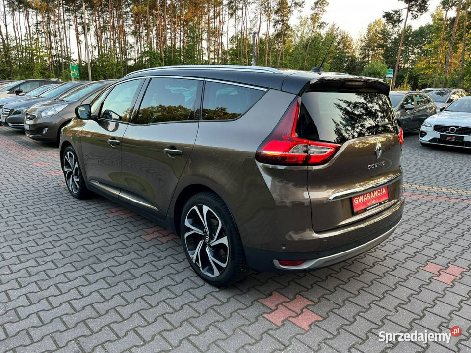 Renault Grand Scenic 16 DCI 160 Automat 7 foteli wielofunkcyjna kierownica Lipówki