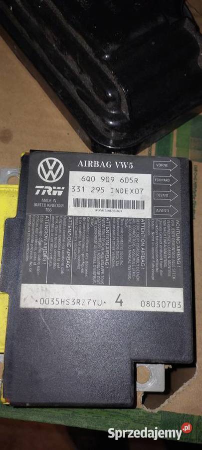 Sterownik airbag vw seat skoda Łęczna sprzedam
