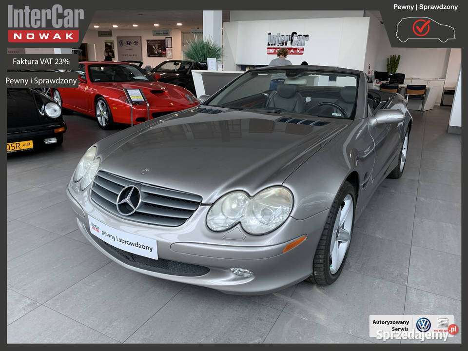 MercedesBenz SL500 50 V8 326 Rok produkcji 2005 małopolskie