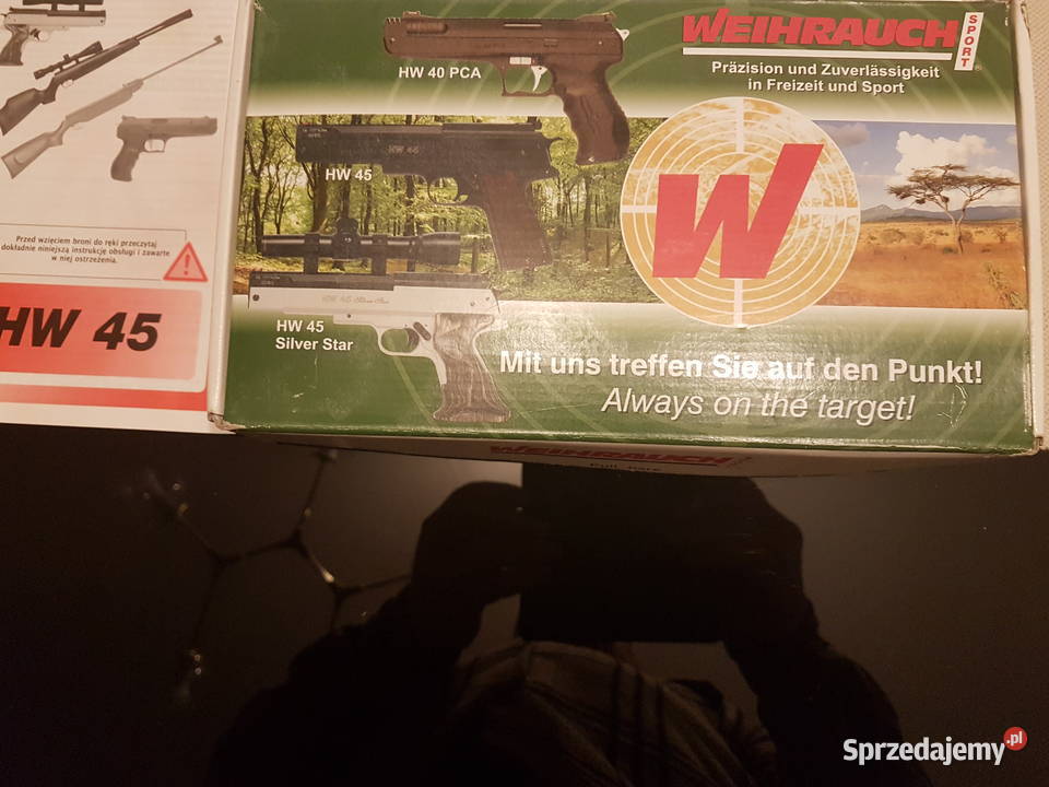 Wiatrówka Weihrauch HW 45 PCA 45 mm Poznań