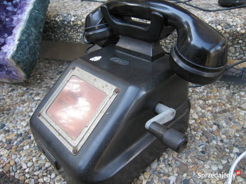 Stary telefon kolejowy