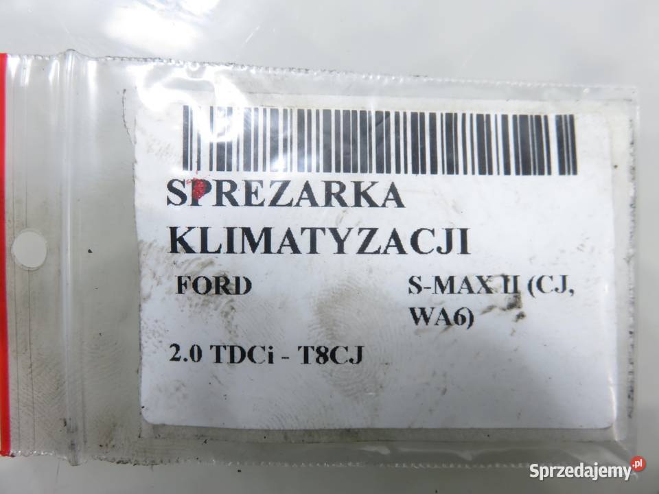 KOMPRESOR KLIMATYZACJI FORD S II 20 TDCi osobowe Części samochodowe