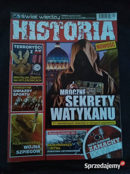 Świat wiedzy historia 42015 sprzedam