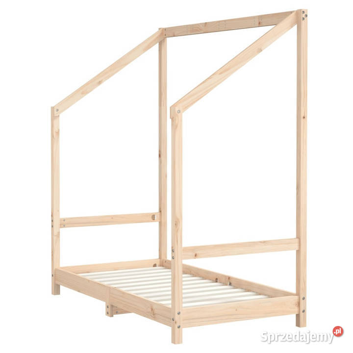 Rama łóżka dziecięcego 70x140 drewno sosnowe Meble Warszawa sprzedam
