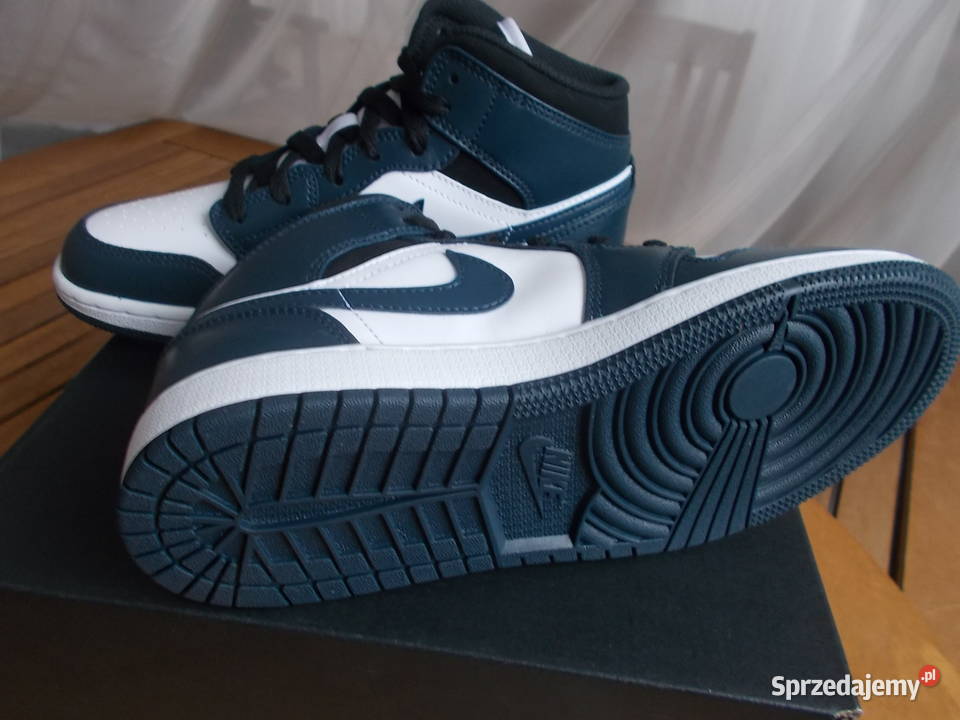 r 365 Nike JORDAN 1 Mid Armory Navy Dark Teal wielkopolskie Poznań