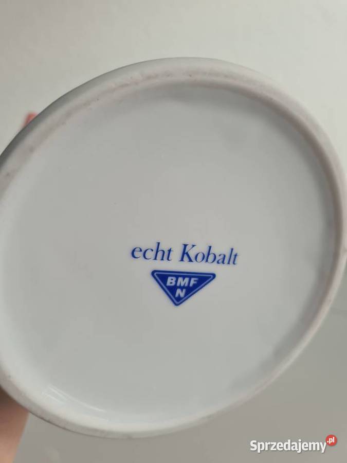 Kobaltowy kufel do piwa BMFN Szklanki i kufle Gorlice