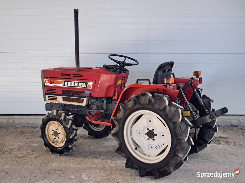 Traktorek traktor SHIBAURA P15F 15 44 Napęd 4x4 Małuszyn