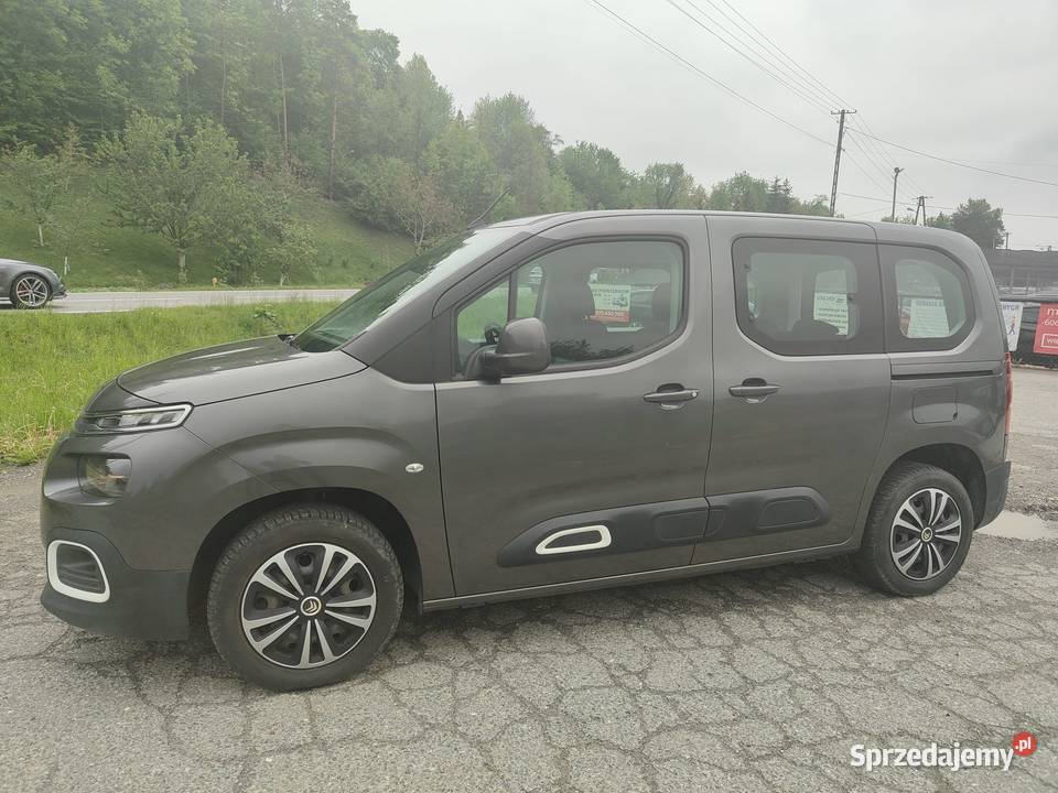 Citroen Berlingo 2020r 15 102 mały przebieg 115 diesel Wielka Wieś