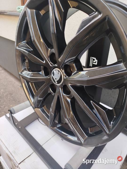 B012 Felgi aluminiowe 70 x 17 5x112 ET 35 SKODA śląskie Bąków