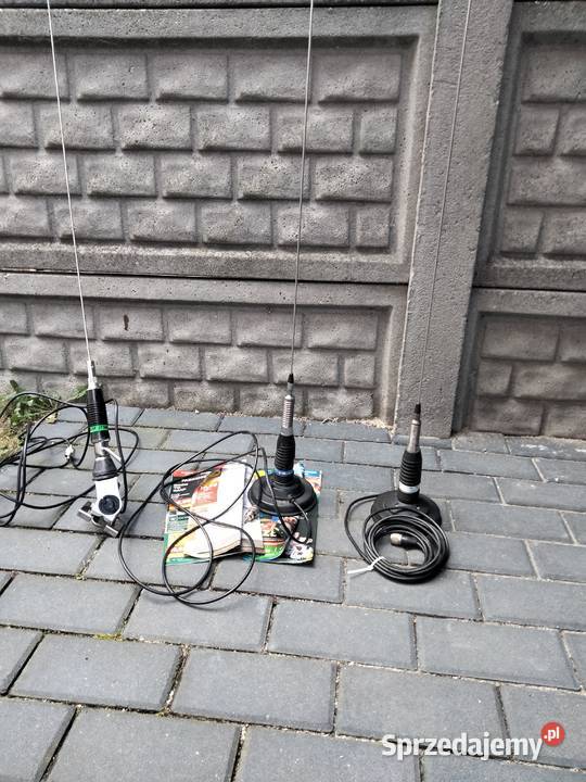 anteny do cb radia 3 sztuki Jędrzejów