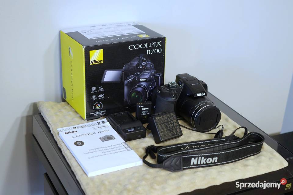 Nikon Coolpix B700 20 Mpix60x optzoom4KRAW łódzkie Pabianice