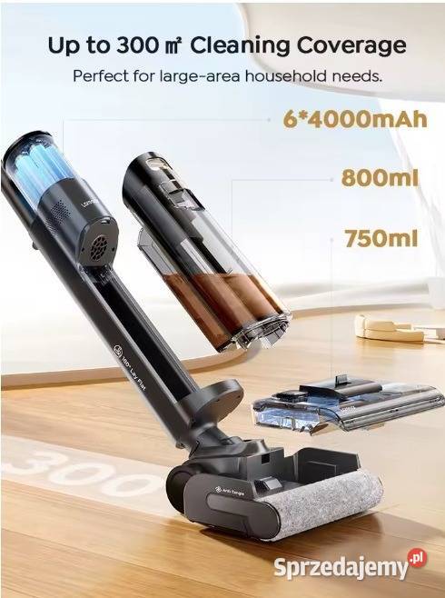 Laresar S7 Pro Bezprzewodowy Odkurzacz Mop Nysa opolskie