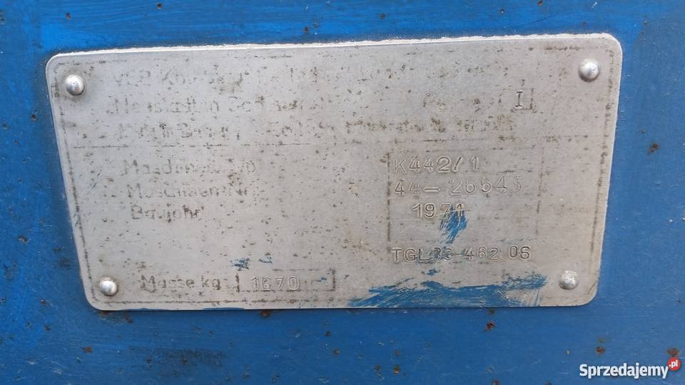 Prasa fortschritt k 442 Kostkujące wielkopolskie