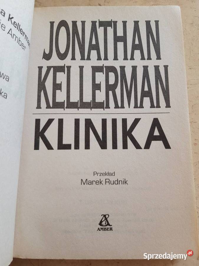 Klinika Jonathan Kellerman AMBER 1998 Bielsko-Biała