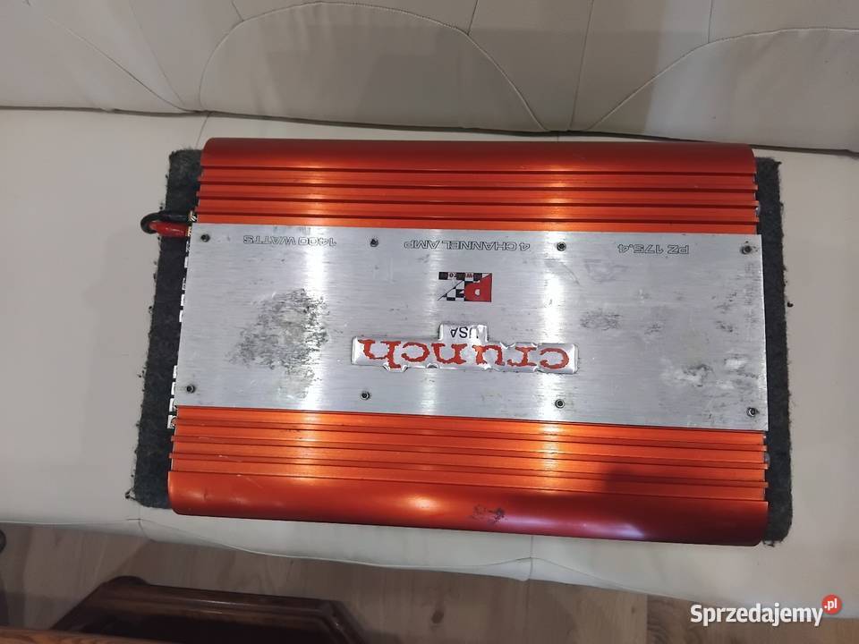 Subwoofer tuba wzmacniacz car audio Crunch Jbl Konina
