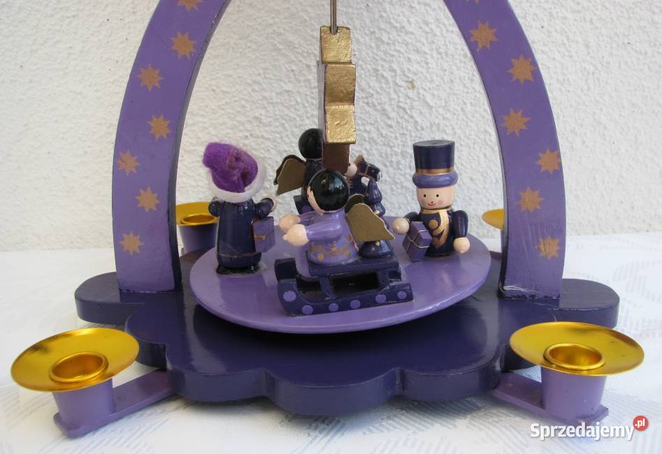 Karuzela Piramida świecznik Boże Narodzenie Koszalin