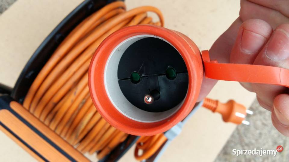 Przedłużacz bębnowy 50m 3x15mm 3000w Siemiatycze