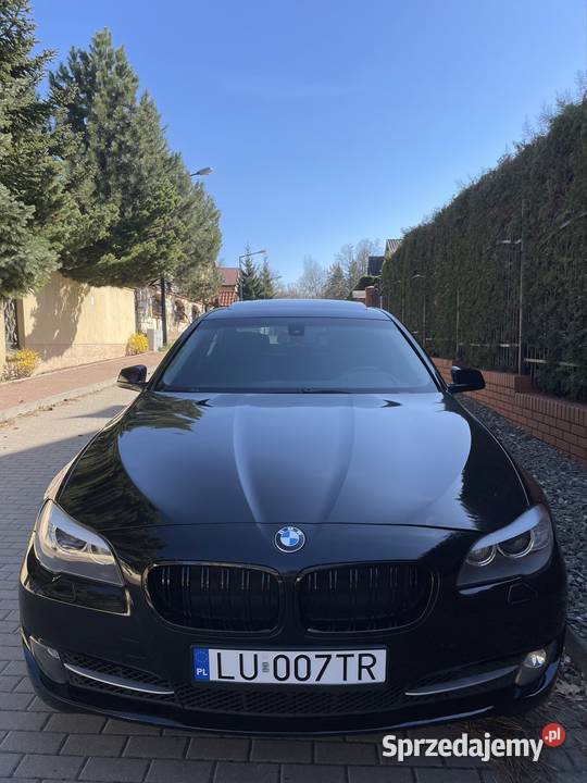 BMW F10 528ix xDrive automat skóry czarna serii Lublin