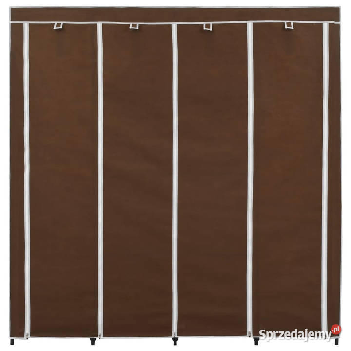 Szafa z 4 przegrodami brązowa 175x45x170 Warszawa sprzedam
