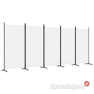 vidaXL Parawan 5panelowy biały 433x180 Warszawa