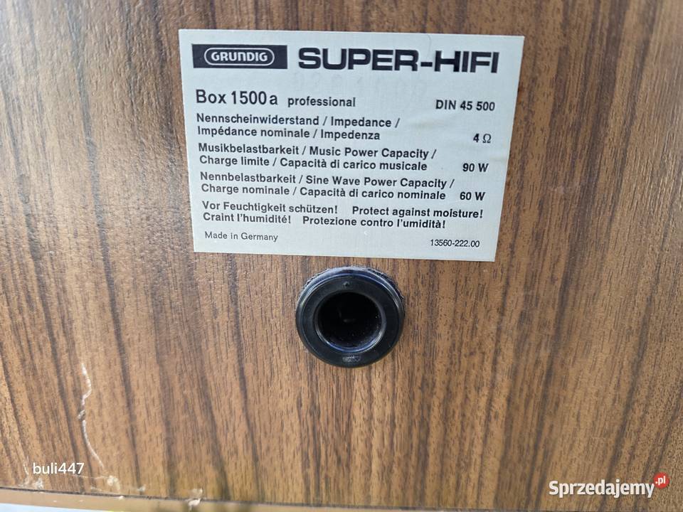 grundig box 1500a Elektronika śląskie