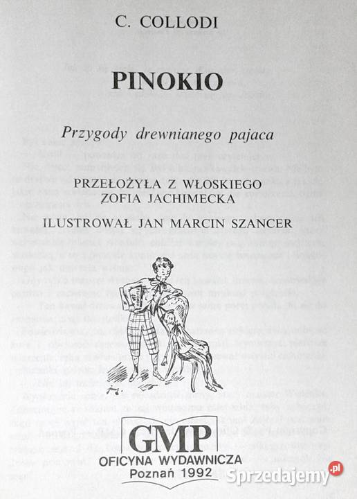 Pinokio Carlo Collodi Chełm