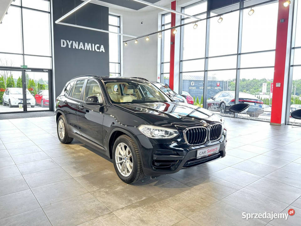 BMW X3 xdrive 20i 184 automat 2019 r salon I komputer pokładowy X3 Myślenice sprzedam