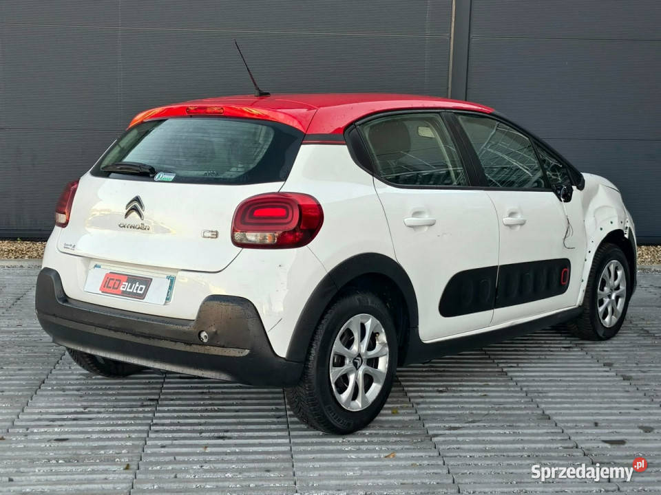 Citroen C3 12 benz 110 mały przebieg ledy klima