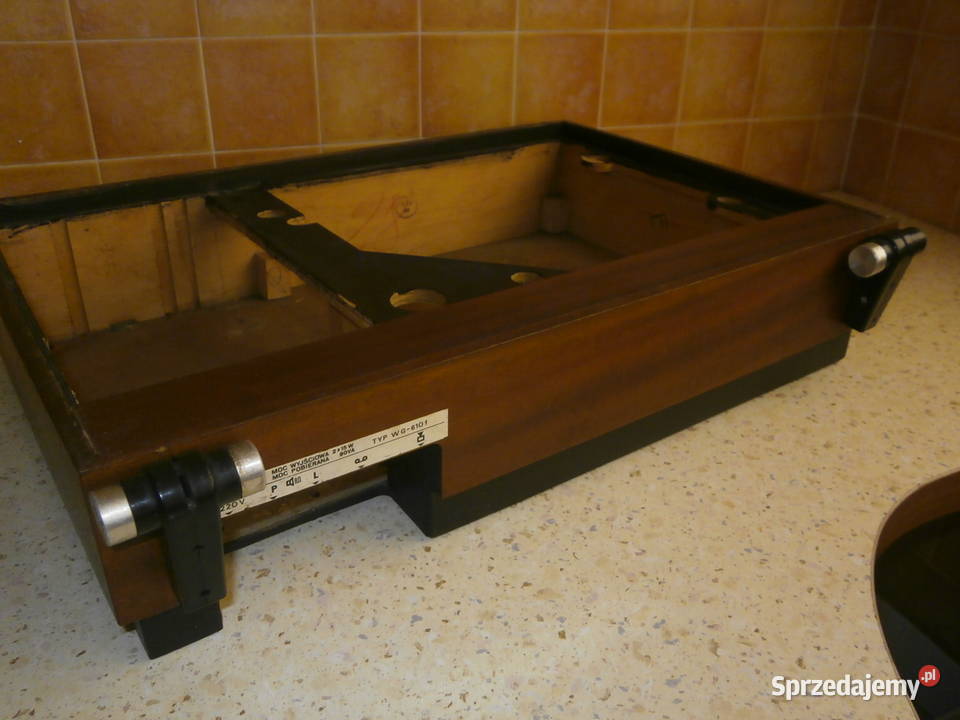 GRAMOFON UNITRA FONOMASTER WG 610F plinta Łódź