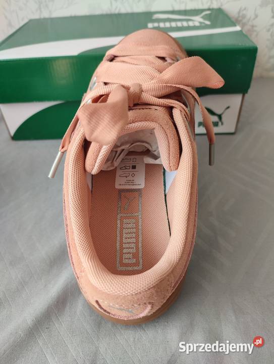 Damskie buty Puma Suede Kiss rozmiar 37 brązowy/beżowy Warszawa