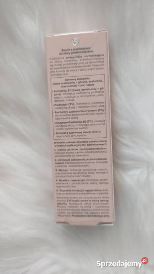Serum do twarzy z prebiotykami do skóry małopolskie Olkusz