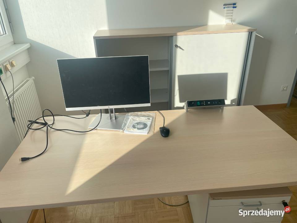 Biurko MyMotion Lyon AshSilver 2021 Sufczyn