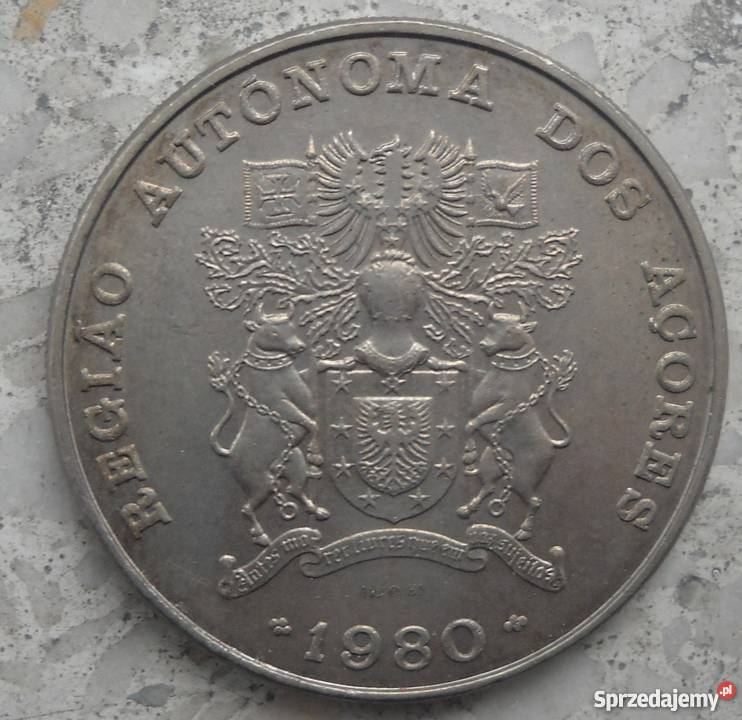 AZORY100 ESCUDOS1980 r mazowieckie