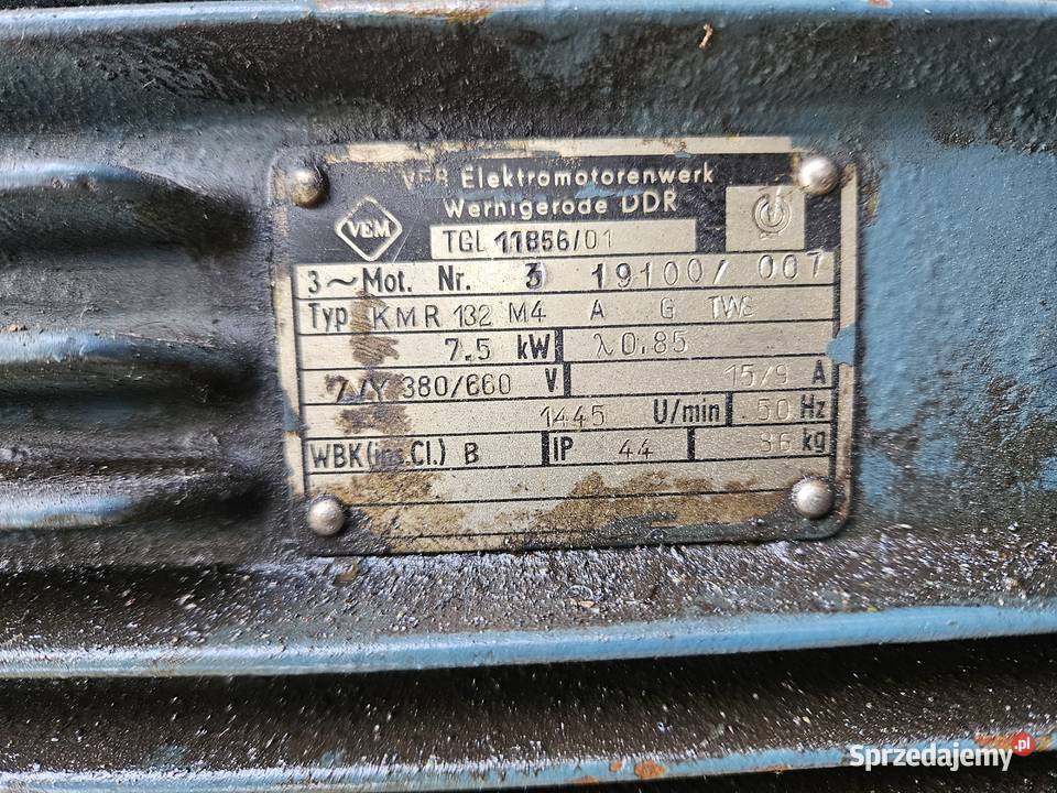 Silnik 3 fazowy 75kw Kamostek