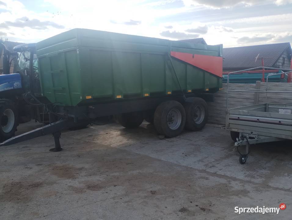 Przyczepa skorupowa 11 1215 18 ton podlaskie Łomża sprzedam