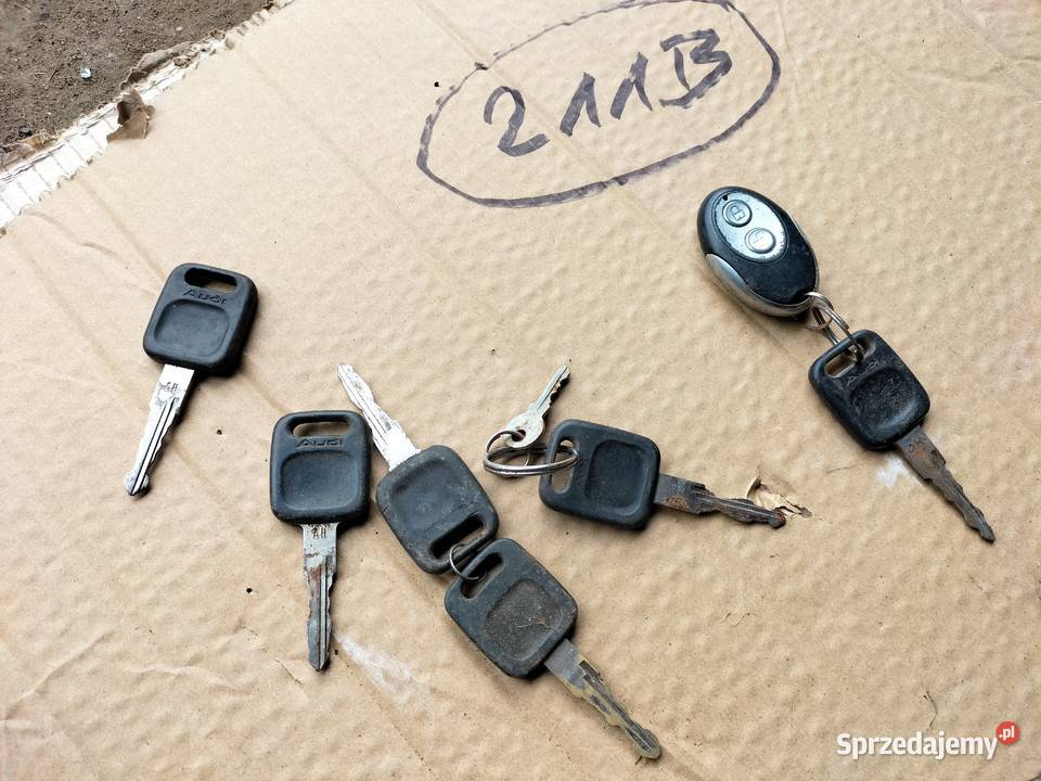 AUDI 80 B3 B4 90 100 A6 C4 C5 KLUCZYK KLUCZYKI Kamień-Kolonia