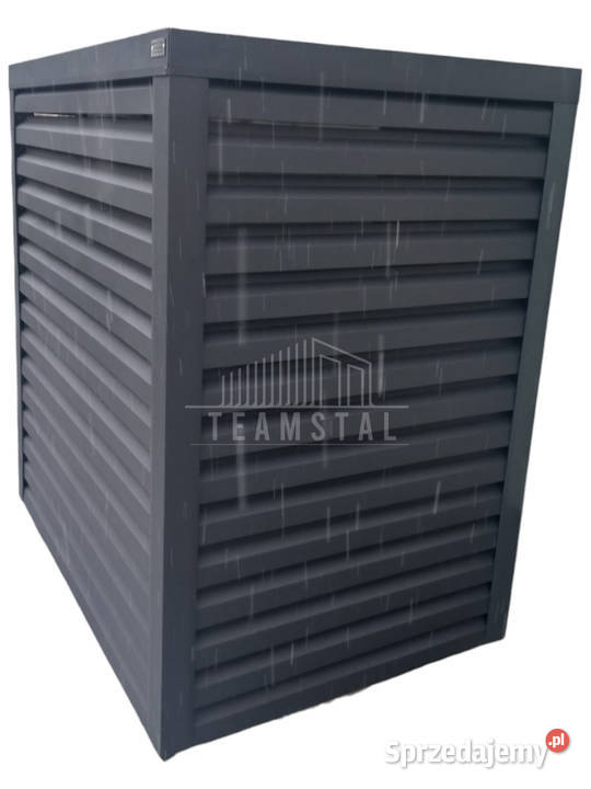 Osłona pompy ciepła 80x50x180 antracyt TS571 Konin
