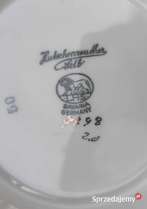 LHutschenreuther Selb Bawaria Germany Pabianice