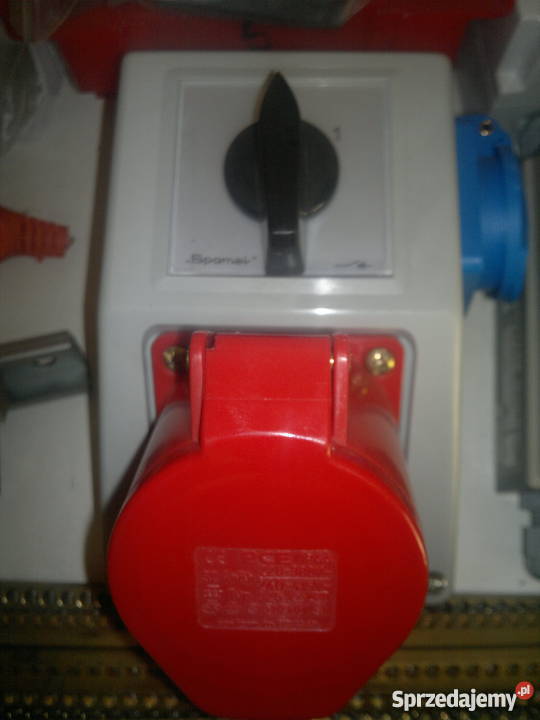 Zestaw instalacyjny z gniazdem 32A spamel zi o5 Dąbrowa Górnicza
