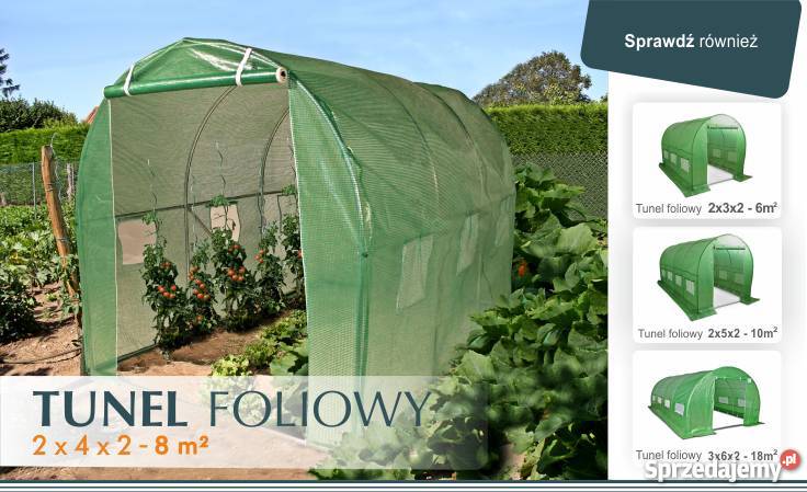 Tunel foliowy 2x4m Warszawa