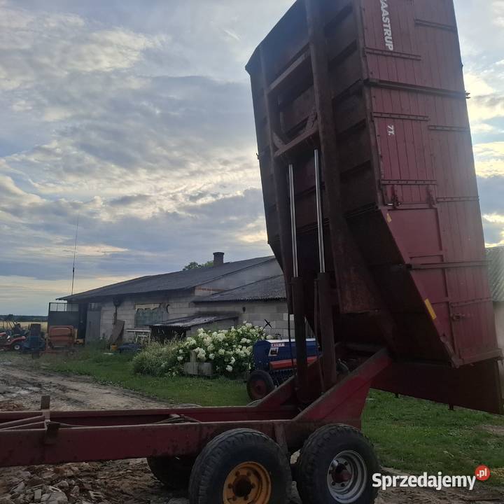 Przyczepa tandem 7t Grabów nad Wisłą
