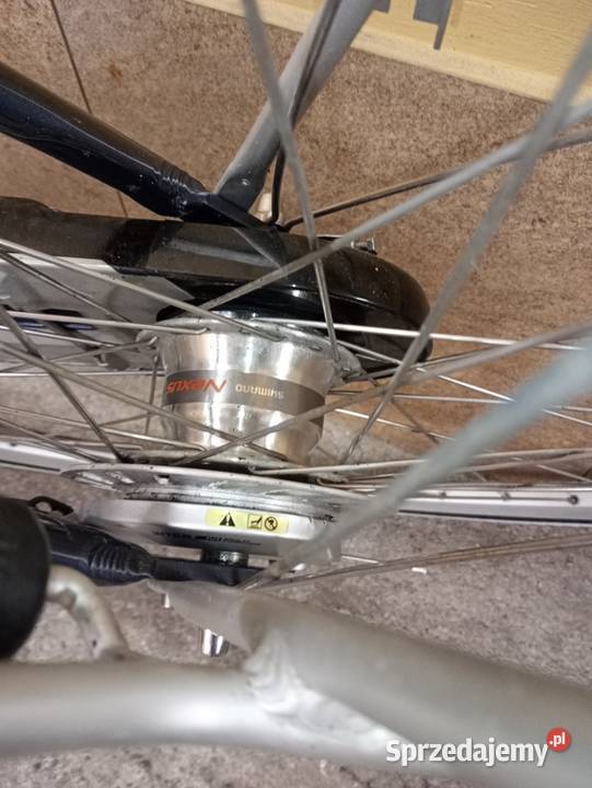 Rower elektryczny bikkel holenderski damski