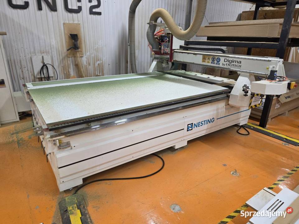 Ploter CNC Frezarka 2100x3100x300mm Excitech Warszawa