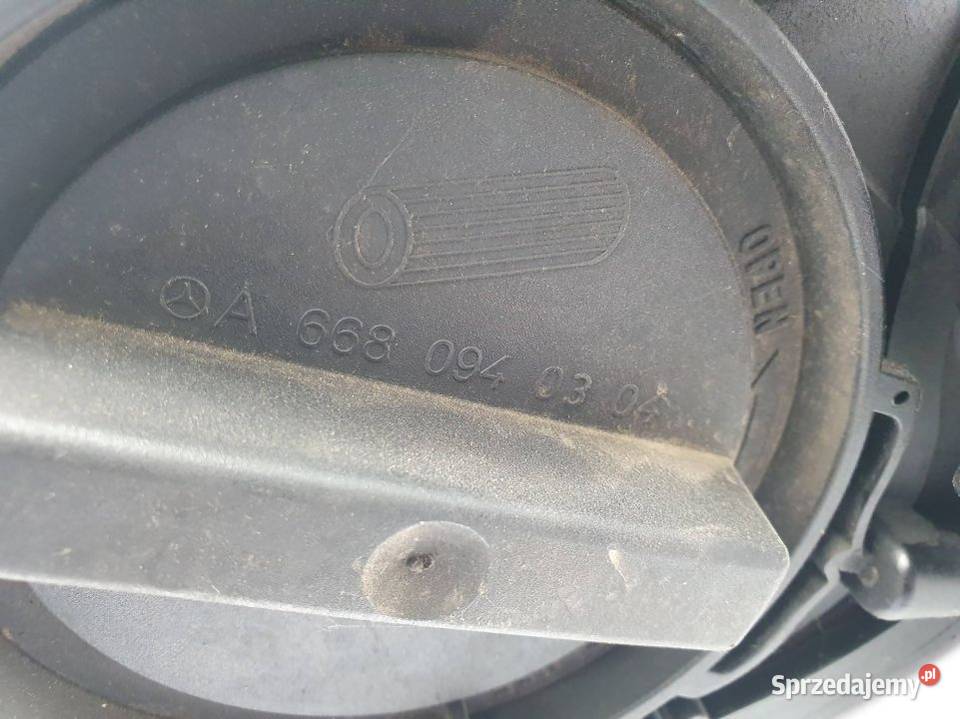 KOLEKTOR SSĄCY MERCEDES A KLASA W168 6680900301 Lipno