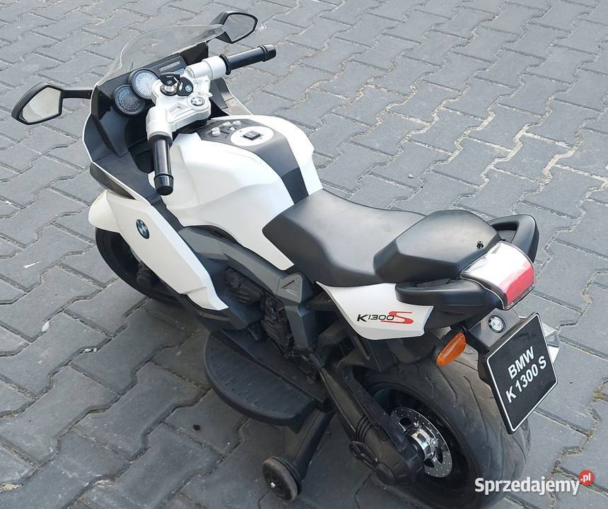 Motocykl BMW na akumulator czarny Cedzyna sprzedam