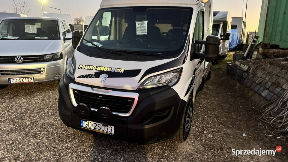 Peugeot Boxer Auto laweta 22 blu HDI Webasto Gdańsk