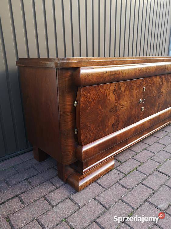 Komoda ARTDECO Orzech Niska RTV Solidna 212 wielkopolskie Swarzędz sprzedam