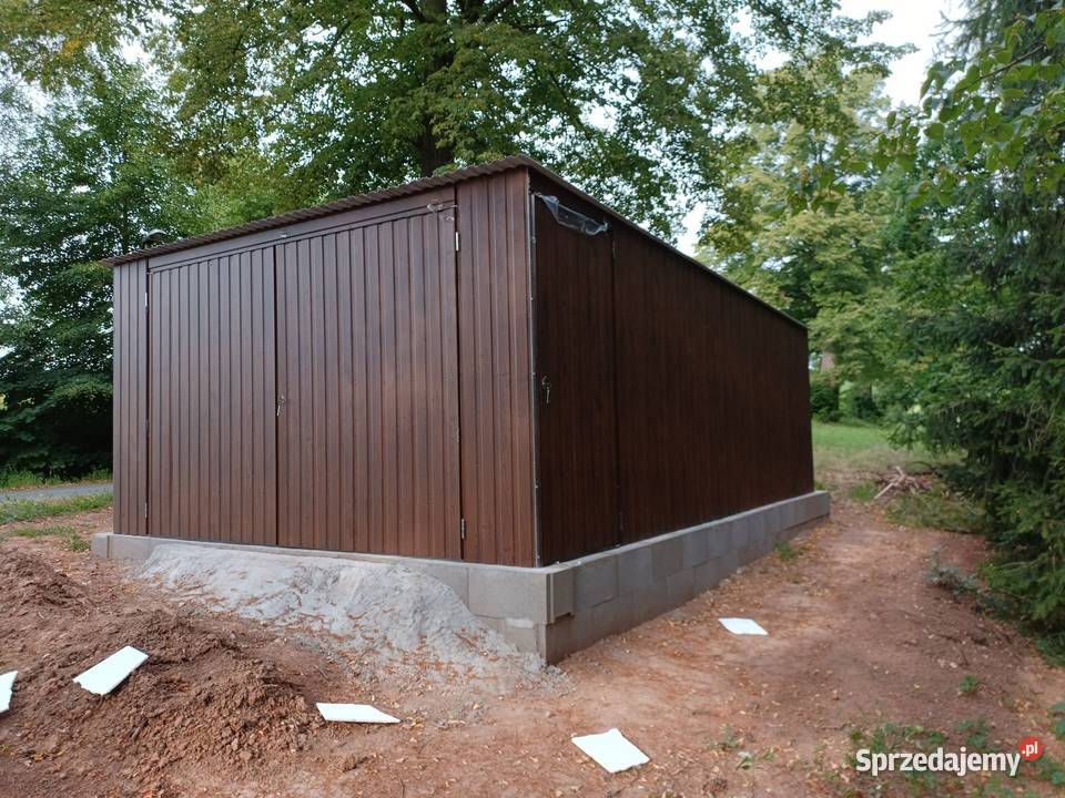 Garaż Blaszany schowekGaraże BlaszaneWiata Sprzedaż warmińsko-mazurskie Lidzbark