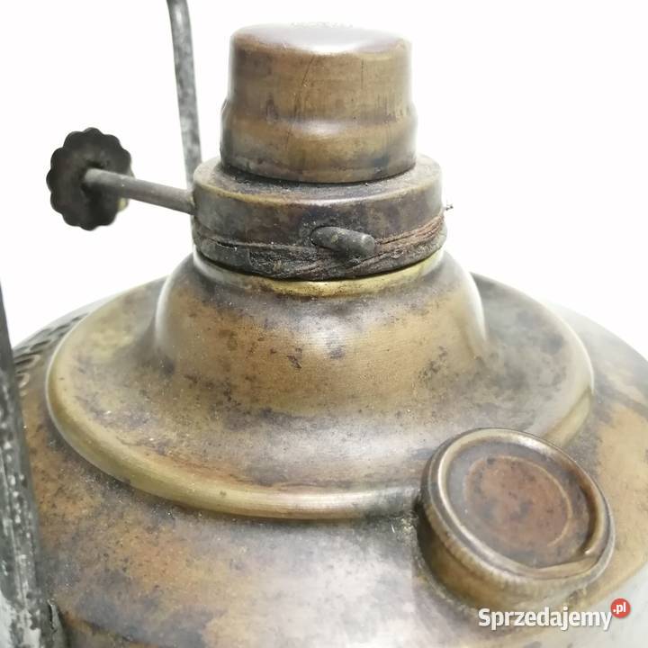 Zabytkowa kuchenka na naftę mosiężna Kraków