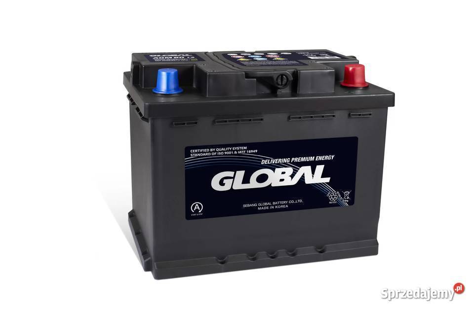 Akumulator Global AGM STARTSTOP 60Ah 640A zachodniopomorskie Szczecin sprzedam